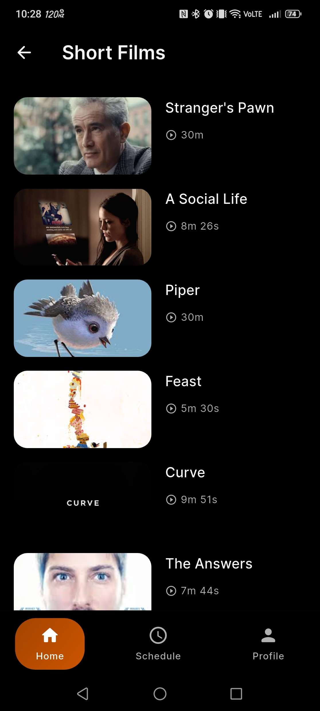 Inside Channel TV — Explore the short-film library
